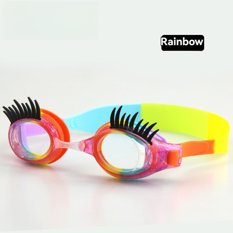 Eyelash-Friendly Kids Goggles - HD Anti-Fog Waterproof Clear Lens